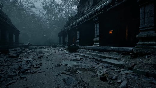 UE5 柬埔寨寺庙在 UE5.5 中重新照明