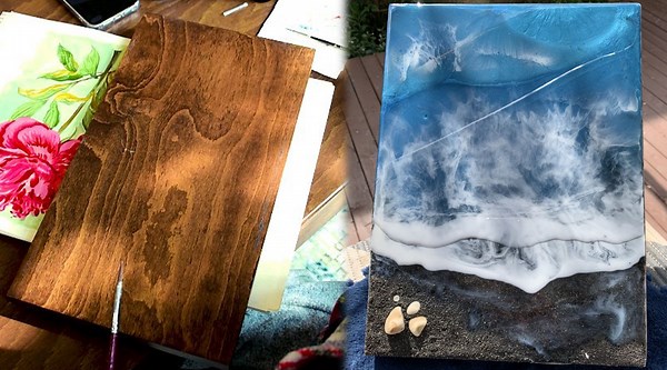 Stunning Wooden Resin Mini Boards Come to Life