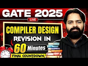 Revise Compiler Design in 60-Minutes with Deva Sir 📚💯 | One Last Shot at Perfection 🚀✨