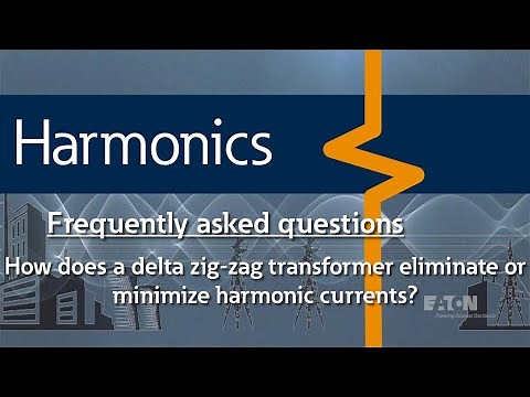 50 – How does a delta zig-zag transformer eliminate or minimize harmonic currents?