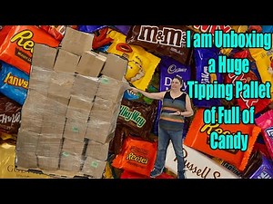 Massive Candy Pallet Tipping! Unboxing! Reese’s, Cadbury, Godiva & Chocolate Galore!