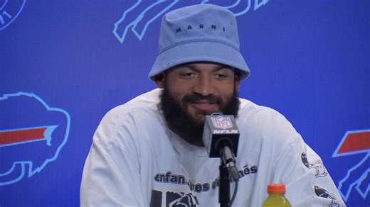 Gabe Davis made his 2025 debut in Sunday's win, catching three passes for 40 yards. | WHEC TV