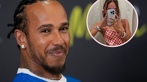 Lewis Hamilton sparks new romance rumors after hugging stunning model in LA - but what about Raye?