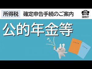 公的年金の入力方法