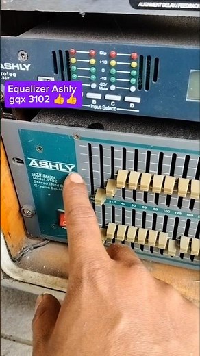 Equalizer Ashly gqx 3102 awet poll #diy #soundsystem #tutorial #ceksound #ashly