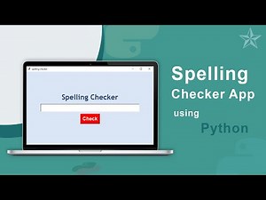 How to Create Spelling Checker App Using Python | GUI Tkinter Project