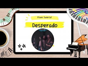 イーグルスのピアノチュートリアル「デスペラード」 #pianotutorial #pianolessons