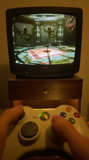 Skyrim Walkthrough Part 24 (Xbox 360 CRT TV) #skyrim #bethesda #elderscrolls #dragonborn #dovahkiin