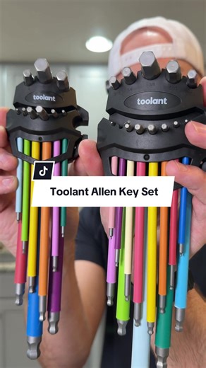 Toolant Allen Wrench Set: Perfect Sizes for Every Project