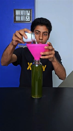 Salting Out Experiment😱