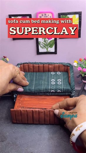 easy and simple clay art || miniature craft idea for dollhouse #shorts #ytshorts #explore #trending