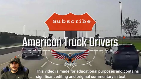 Both rear tires tear off a truck in a split second