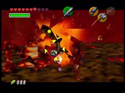Fire Temple pt. 9 - Boss Fight! The perfectionist will get a kick out of this one #PowerUpGaming #thelegendofzelda #ocarinaoftime #zelda #zeldafans #zeldafan #majorasmask #n64 #gaming #RetroGaming #gamingcommunity #retrogamingcommunity | Power Up Gaming