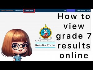 How to Check ZIMSEC Grade 7 Results 2025 Beginner English hub