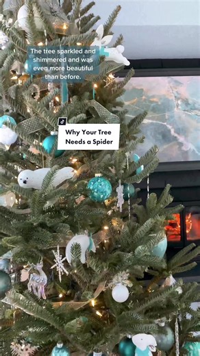 Replying to @jeannie.rn I was taught this as a child.⁣ ⁣ I did not come up with the legend of the Christmas spider - but I have spent over a decade teaching people how to make their own beaded Christmas spider ornaments!⁣ ⁣ This is why every tree needs a spider ornament…⁣ ⁣ I just think they’re the cutest.⁣ ⁣ I also like the idea that my house spiders appreciate my creative labor. 😆 ⁣ ⁣ Here’s the tutorial >>>⁣@Tanya | Decor DIY Vintage ⁣ ⁣ #d#diyornament#christmasspider #christmastreedecoratin