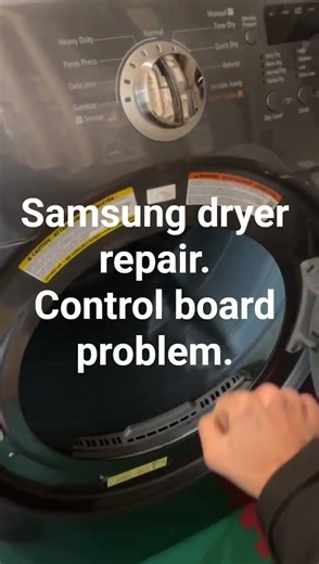 Samsung Dryer Not Starting? Control Board Repair in Thornhill Thornhill #vaughanappliancerepair