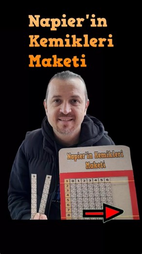 Napier'in Kemikleri Maketi Yeni #ders #project #projeödevi