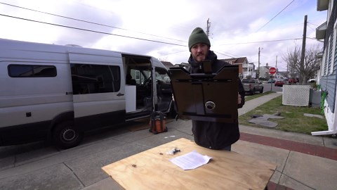 How to install a Swivel Seat on DIY Camper Van - Van Build Ep 22