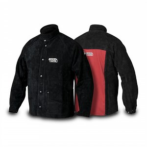 Lincoln Electric K2989 Leather Heavy Duty Welding Jacket