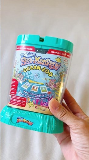 Unboxing the Sea Monkeys Ocean Zoo Starter Kit. Watch Your Them Come to Life!