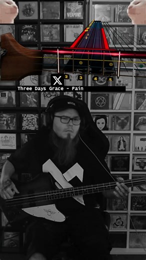 [⚡] Three Days Grace - Pain #rocksmith #bass #threedaysgrace