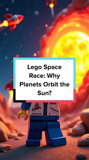 Ever seen Lego racers in a cosmic race? Watch how gravity keeps them in orbit! #LegoScience #Gravity #SpaceExplained #STEM #ScienceShorts #FunLearning