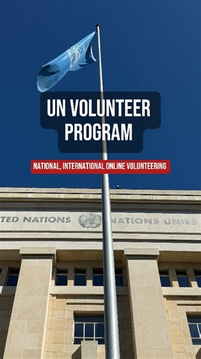 Fully Scholarships on Instagram: "United Nations Volunteer Program 2026 | UNV 2026 Apply: Link Given in the Story and Bio or Visit, https://fullyscholarships.com/united-nations-volunteer-program-2026/ Become part of a global community of change makers! The UN Volunteer Program 2026 is now open for applications and recruits volunteers from all around the world. Financial Coverage Includes: 💰 Allowance 🏠 Accommodation 🍽 Meals 🛂 Visa Cost 🧳 Travel Expenses 🩺 Health Insurance No matter your ba