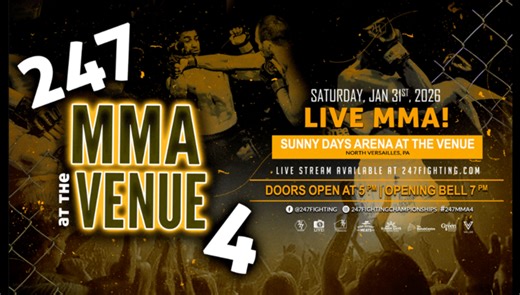 247 Fighting Championships: MMA at the Venue 4 Live Stream PPV Watch