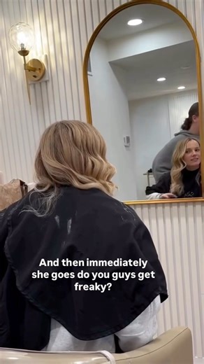 Jill | CAPE COD HAIRSTYLIST on Instagram: "NOT about clients in this video🫣😂 I still haven’t worn that top since.. #capecodsalon #capecodstylist #capecodhair #capecod #trending #storytime #hair"