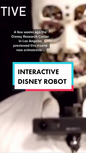 New Disney Animatronic: Realistic Robot Gaze Interaction