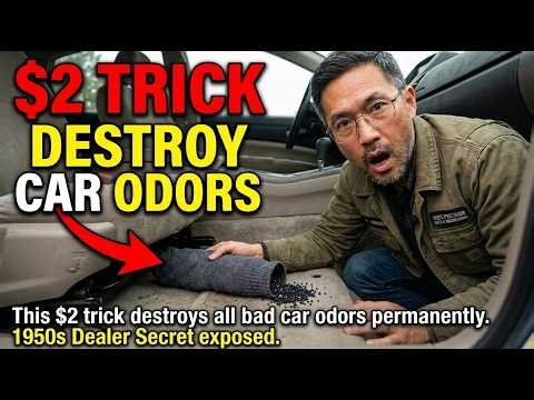 The $2 Trick That Destroys Bad Car Odors Permanently (The 1950s Dealer Secret).