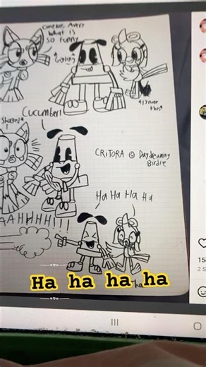 Cucumber!(First Time I Ever Did a CRITORA Comic Dub) #webcomic #tapascomic #comiccollab #webmanga