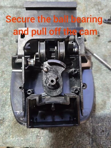 How to remove a barrel lock from a Triumph motorcycle top box. t120 t100 Bonneville