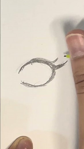 My eye drawing process #howtodraw #art #tutorial