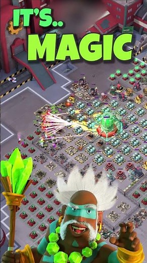 a HARD CORE solo - BOOM BEACH attack strategy, gameplay & animation
