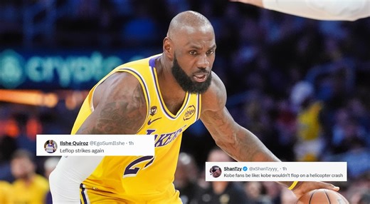 LeBron James Accused of Flopping Despite Apparent Elbow to the Ribs in Lakers-Clippers Clash