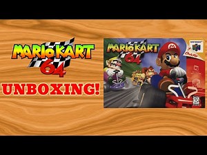 Mario Kart 64 UNBOXING | N64 game unboxing