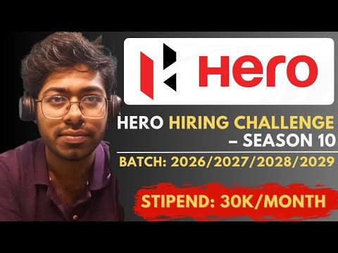 Hero Hiring Challenge - 2025 | Free Resources | Complete Guide | Walmart | Software Engineer