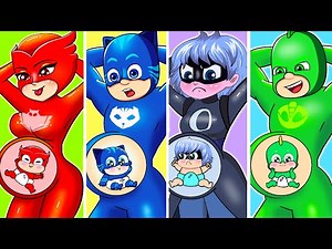 Pj Masks Has a Baby - Brewing Baby Cute - Catboy's Life Story - PJ MASKS 2D Animation