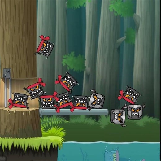 Red Ball Vs 100 Boxes Challenge