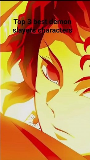 top 3 demon slayers best characters