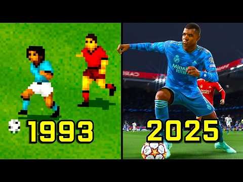 Evolution of FIFA FC Games 1993-2025