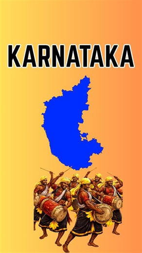 Dailygeomap on Instagram: "Karnataka — where ancient culture meets tomorrow’s innovation. One state, countless stories. 💙 #Karnataka #OneStateManyWorlds #IncredibleIndia"