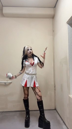 52K views · 1.2K reactions | zombie nurse coming right up 奈 #costumeideas #halloween #sfxmakeup #zombie #silenthillnurse | Lethal Lex | Facebook