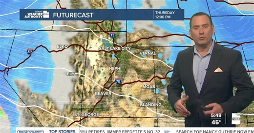 Windy today; Winter storms bring snow this week!