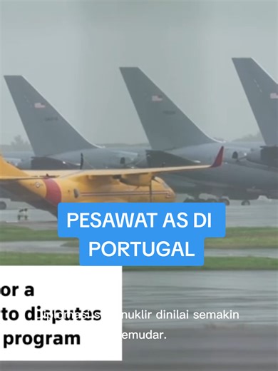 Pesawat militer Amerika Serikat terlihat di Azores, Portugal, pada 21 Februari 2026. Kehadiran ini terjadi di tengah meningkatnya ketegangan antara AS dan Iran terkait isu program nuklir Teheran. Presiden AS memperingatkan Iran agar segera mencapai kesepakatan. Situasi masih berkembang. Versi lengkap YouTube Shorts: https://youtube.com/shorts/tXOQD456J3k?si=t_wRKHzPhGVXANdy� Sumber: Reuters #Newsflash9 #USMilitary #Portugal #Azores #Iran
