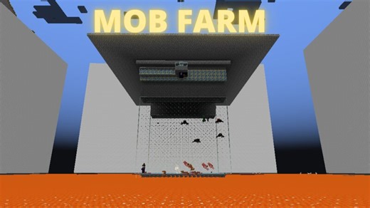 MOB FARM FLYING MACHINE TUTORIAL Minecraft Blog