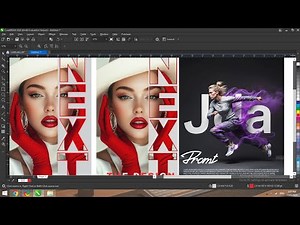 How to Create Professional Fashion Promo Poster in CorelDRAW | Step-by-Step