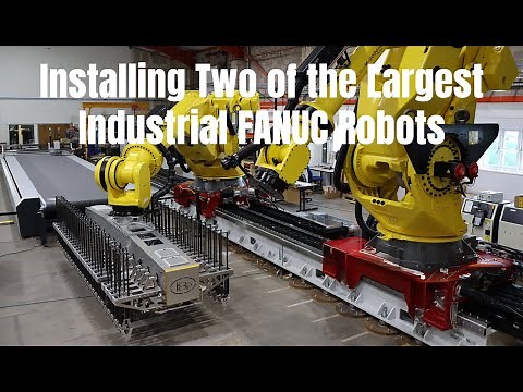 Timelapse - Installing 12.5 Tonne Robot on a 21m Track