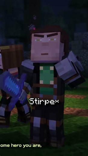 "The Mighty Mooshroom" Scrapped Character from Minecraft Story Mode